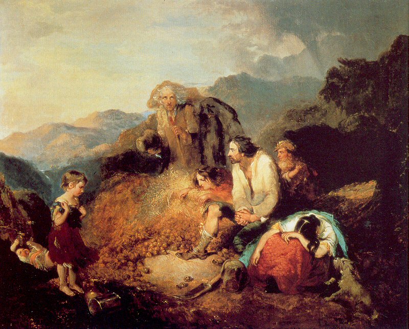 MacDonald, Daniel The Discovery of the Potato Blight